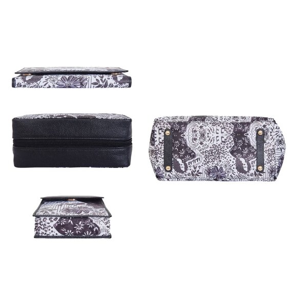 Ladies' Printed Fabric Combo –Tote Bag, Wallet,  Phone Wallet & Jewellery Case - Picture 2 of 8